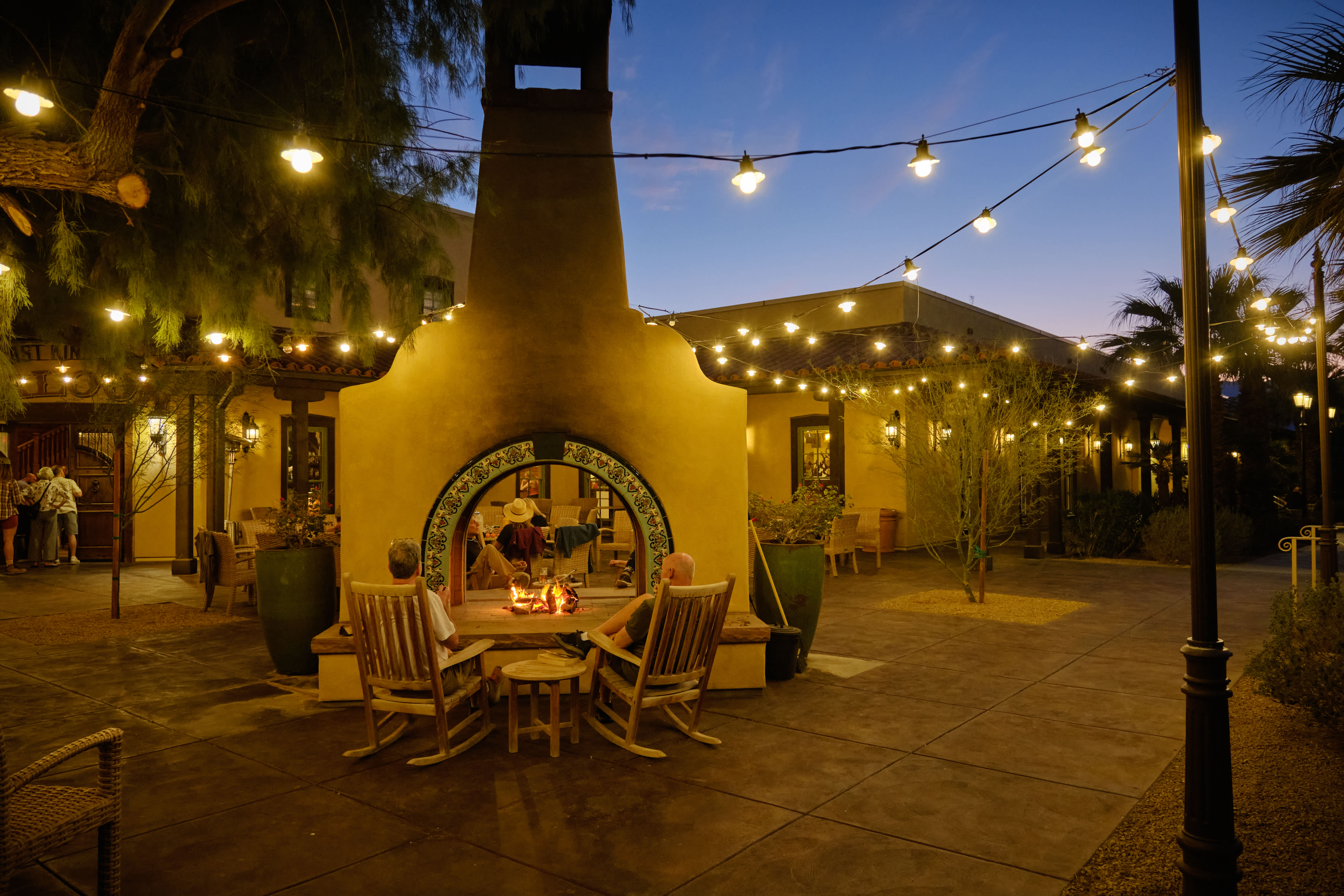 Ranch at Death Valley fire
